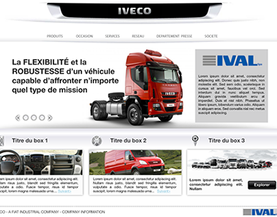 IVECO by IVAL proposal  - 2011