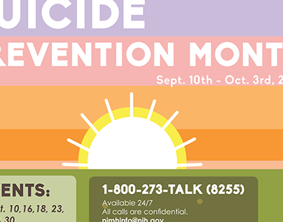 Suicide Prevention Month Poster