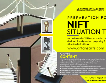 PREPARATION FOR NIFT SITUATION TEST-2023
