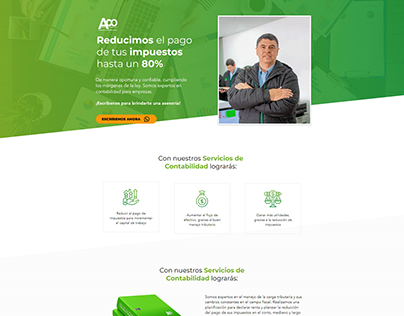 Project thumbnail - Landing Page: Asesores Contables