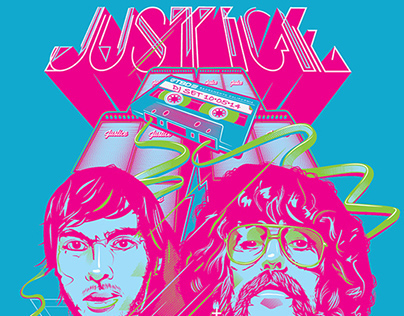 Justice Screenprinted Poster
