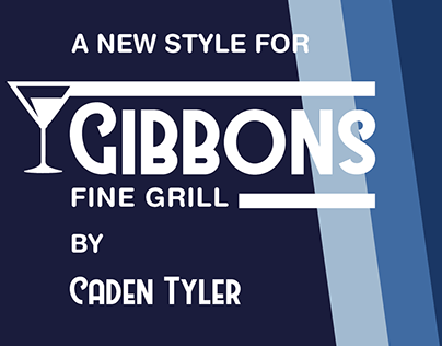 Gibbons Fine Grill Rebranding