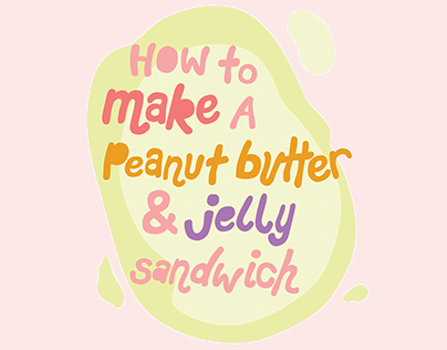 How to make a Pb&J! Children's Illustrated How-to