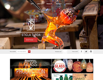 Sticla Turda ecommerce web template