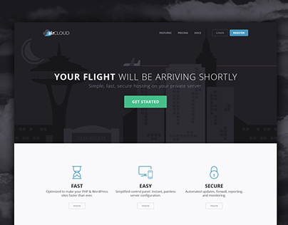 airCloud - Hosting Website