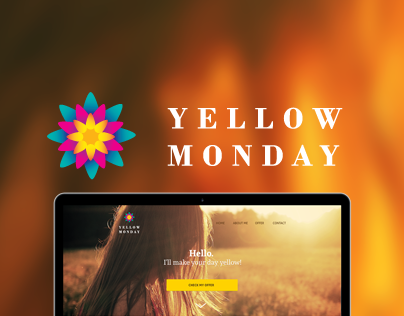 Yellow Monday branding