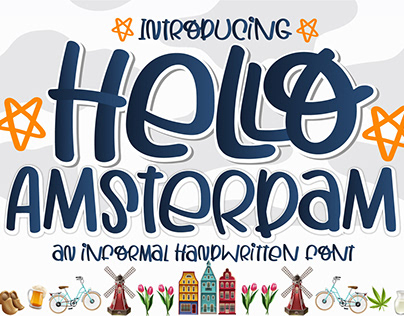Hello Amsterdam Font