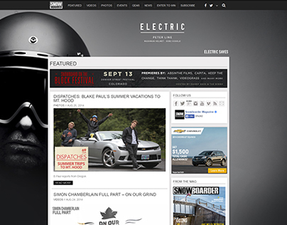 Electric Home Page Take Overs