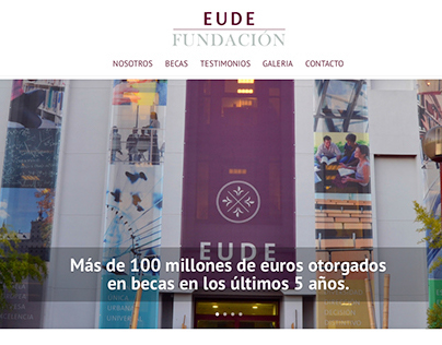 Landing Page para Fundación EUDE