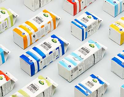 Milk from Finland - Packaging for Arla