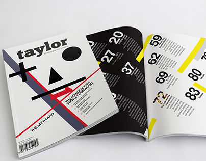 Taylor Magazine Layout