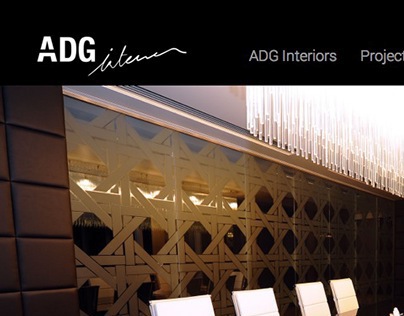ADG-Interriors  :  Responsive website