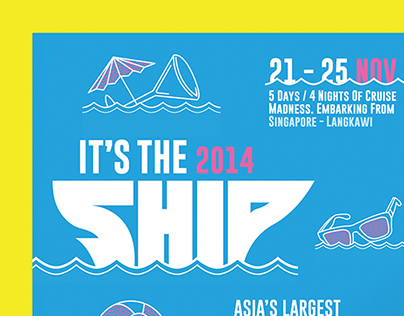 "It'sTheShip" Cruise Festival - ReDesign.