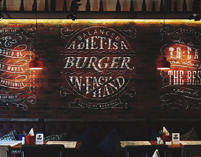 Lettering for KetchUp Burgers