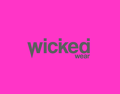 WICKED wear brand logo