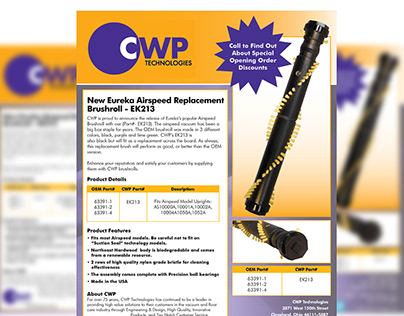 CWP Technologies Sell Sheet