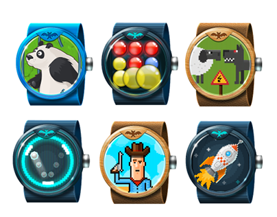 Android Wear Game icons