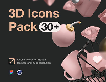 3D Icons Pack
