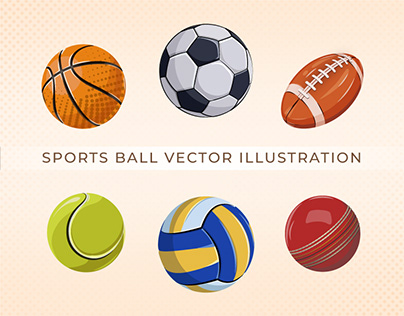 Sports Ball Vector Illustration