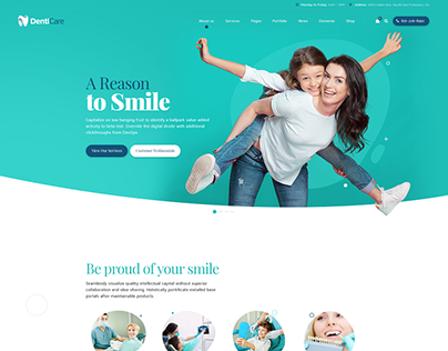 DentiCare - Medical, Dentist & Clinic WordPress Theme
