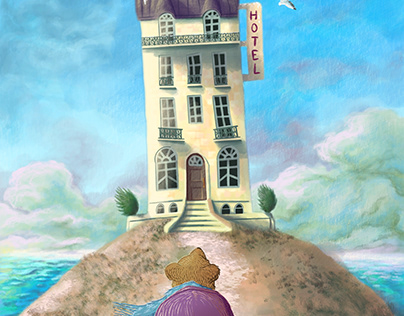 Digital book cover "Séjour à l'Hôtel"