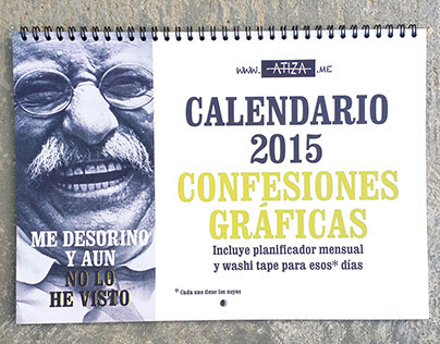 Calendario #ConfesionesGráficas 2015