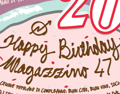 Happy Birthday Magazzino 47