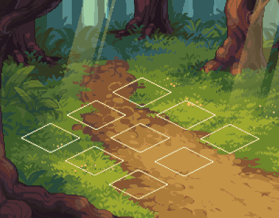 Pixelart backgrounds for a squad-based strategy RPG