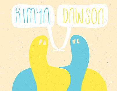 Flyer for Kimya Dawson / Paul Baribeau