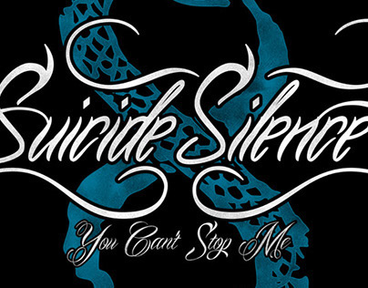 Suicide Silence - Tattoo Lettering