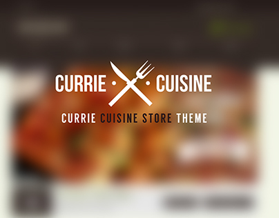 CURRIE CUISINE Store Theme