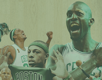 Boston Celtics Big 3 Cell Phone background