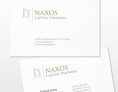Identité visuelle Naxos Capital Partners