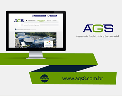 Web Design | Website criado para a empresa AGS