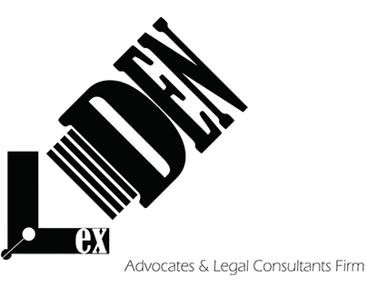 "LEXDEN" Advocates Law Firm (LOGO DESIGN)