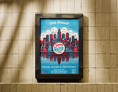 Project thumbnail - Jammin' 4 Water Event Poster