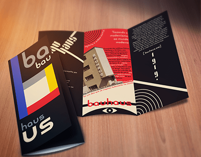 Bauhaus | Tri-Fold Brochure Design