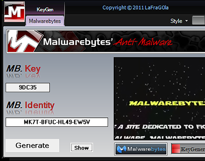 Malwarebytes Keygenerator (2011)