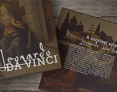 Da Vinci Biographic Art Book