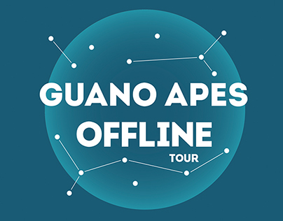 Guano Apes Offline Tour T-shirt Design