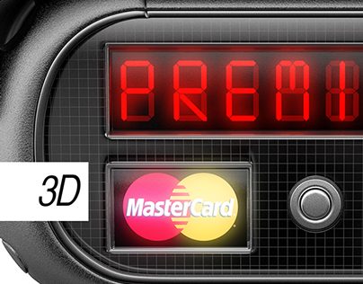 3D Illustration / MasterCard 