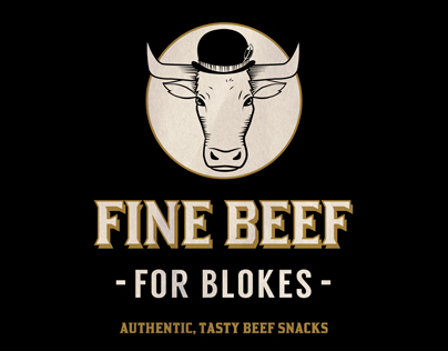 Fine Beef - Branding, illustration & graphic design