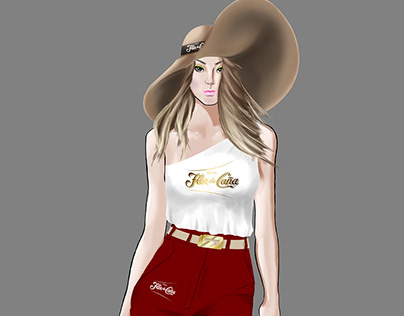 Costume design for Flor de Caña 2013 models