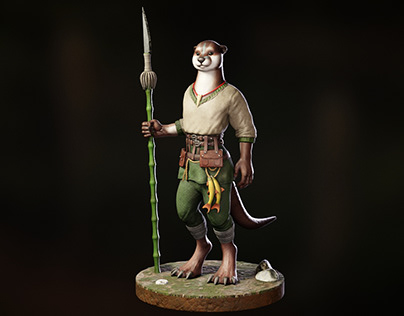 3D Character "Otter"