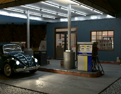 Gas Station - Personal project