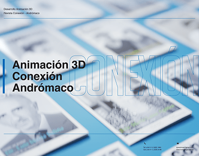 Animación 3D - Revista Conexión - Andrómaco