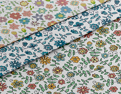 Textile Floral Pattern