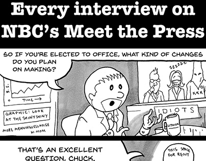 Meet the Press editorial cartoon