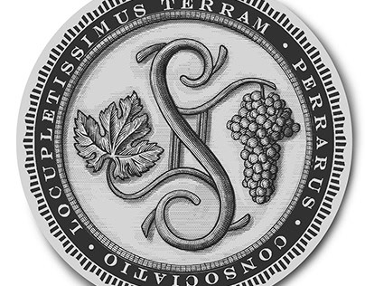 Stones Wine Label Illustrated by Steven Noble