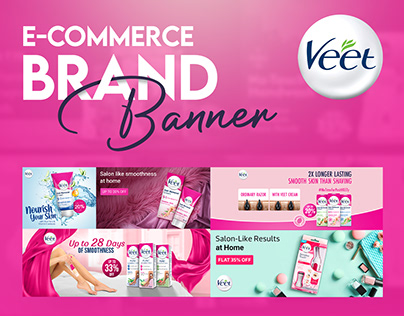 Veet Banner | Web Banner | E-Commerce Banner